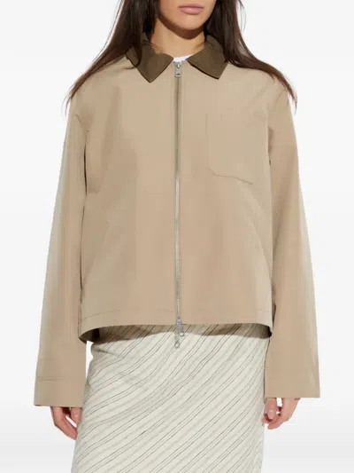 Samsoe & Samsoe Sarobinson Jacket In Neutral