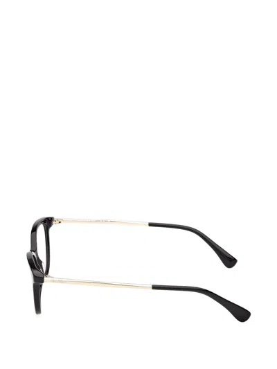 Max Mara Eyewear Cat-eye Frame Glasses In Black