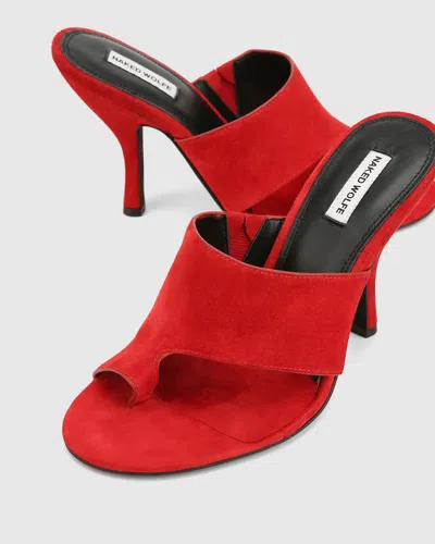 Naked Wolfe Maxime Heels In Red