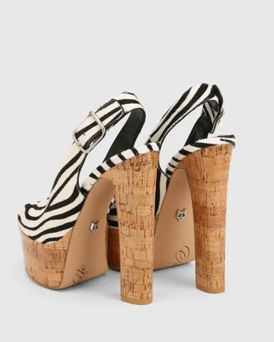 Naked Wolfe Rare Zebra Pony In Brown