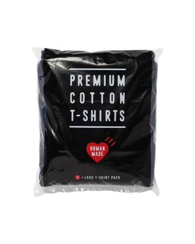 Human Made 3-pack T-shirt Set In Blue