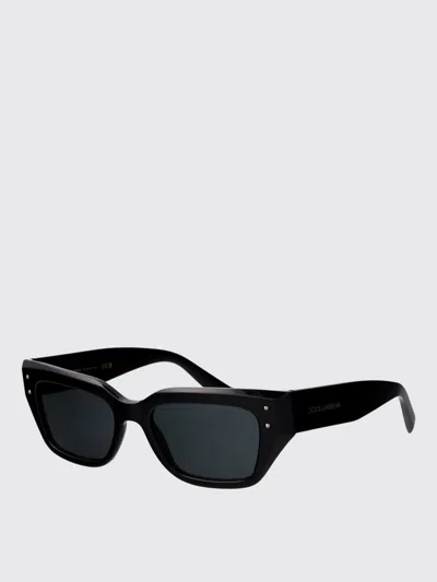 Dolce & Gabbana Frame Sunglasses In Black