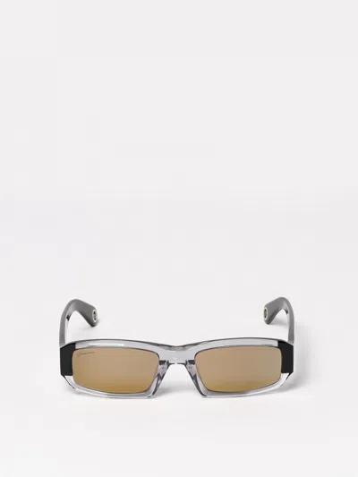 Jacquemus Multi Black Acetate Sunglasses In Brown