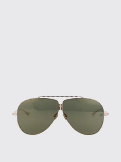 Valentino Rockstud Pilot-frame Sunglasses In Green