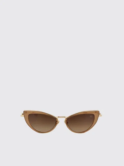 Valentino Garavani Light Gold Titanium Sunglasses In Gold