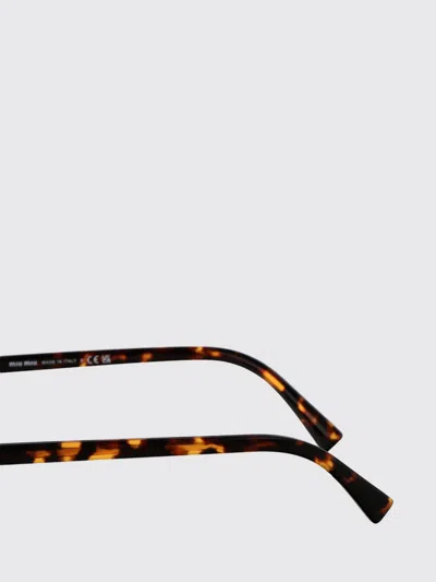 Miu Miu Miumiu 0mu 04zs Miu Regard Vau50d Havana Miele Sunglasses In Brown