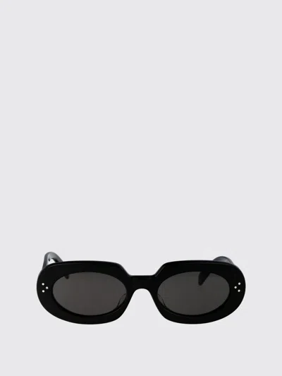 Celine Bold 3 Dots Rectangular Sunglasses, 54mm In Black