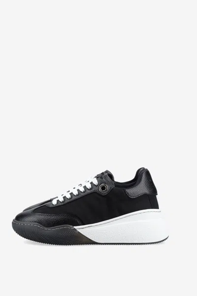 Stella Mccartney Loop Low-top Sneakers In Black