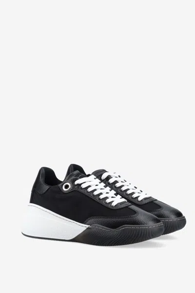 Stella Mccartney Loop Low-top Sneakers In Black