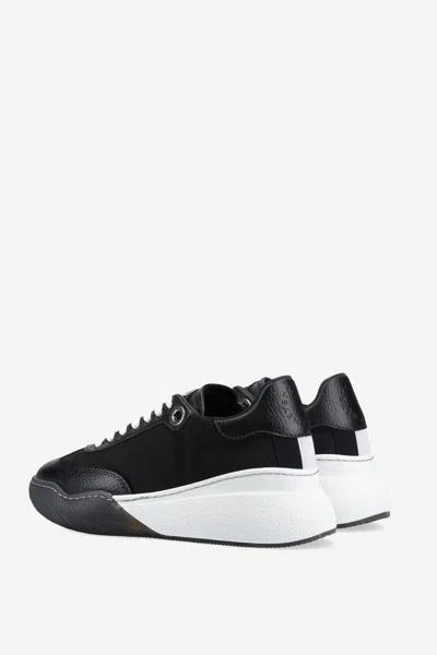 Stella Mccartney Loop Low-top Sneakers In Black