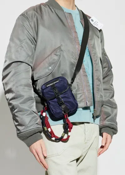 Dsquared2 Heritage Shoulder Bag In Blue