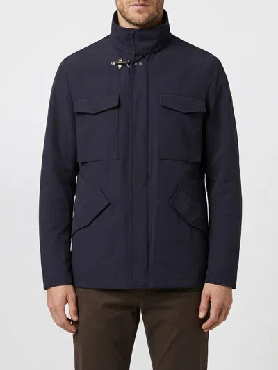 Fay Explorer Field Jacket In Blue