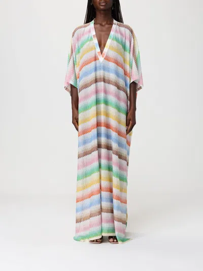 Missoni Zigzag Knitted Beach Cover-up In Multi