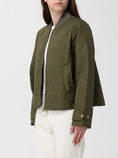 Barbour Green Polyester Jacket In Green