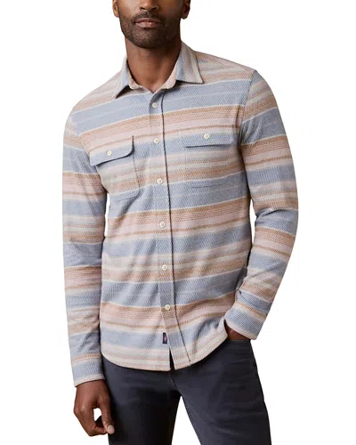 Faherty Legend Textured Shirt In Multi