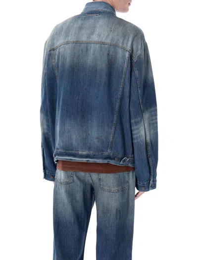 Acne Studios Robert Denim Jacket In Blue