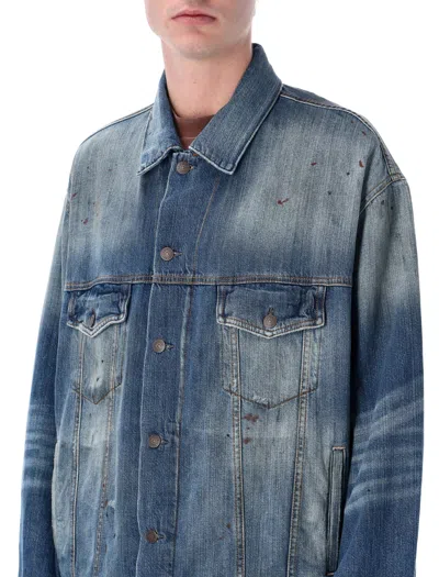 Acne Studios Robert Denim Jacket In Blue