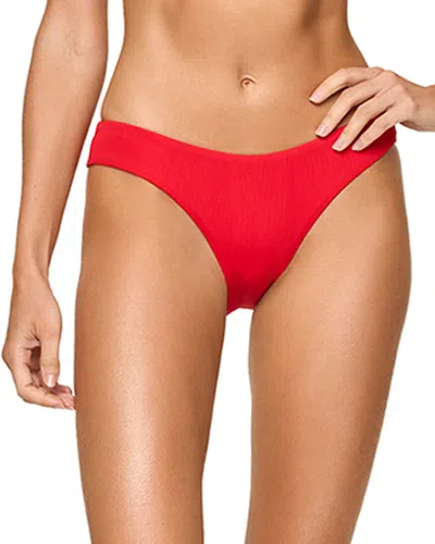 L*space Lspace Rocky Classic Bikini Bottoms In Red