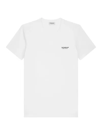 Dondup Regular T-shirt In White