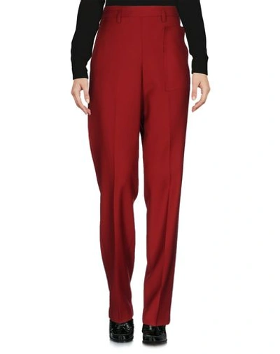 Golden Goose Casual Pants In Brick Red
