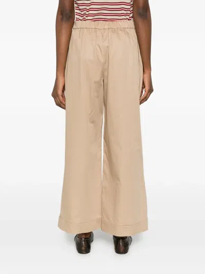Max Mara Mmldream Elasticated Trousers In Neutral