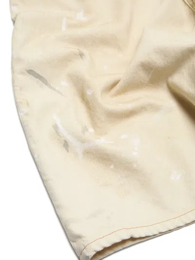 Acne Studios Patch Shorts In Neutral