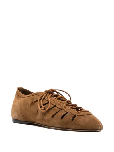 Isabel Marant Leyza Gd Ballet Flats -  - Leather - Brown