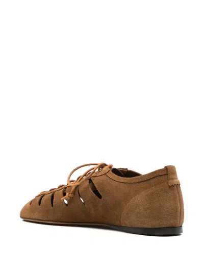 Isabel Marant Leyza Gd Ballet Flats -  - Leather - Brown