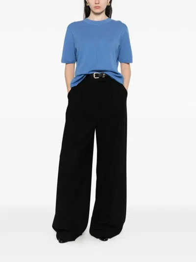 Bompard Round-neck T-shirt In Blue