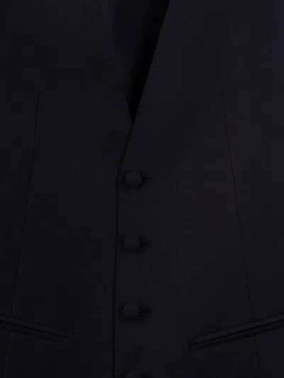 Corneliani Completi Buttoned Suit In Blue