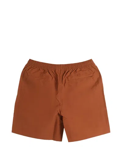 Stussy Basic Running Shorts In Brown