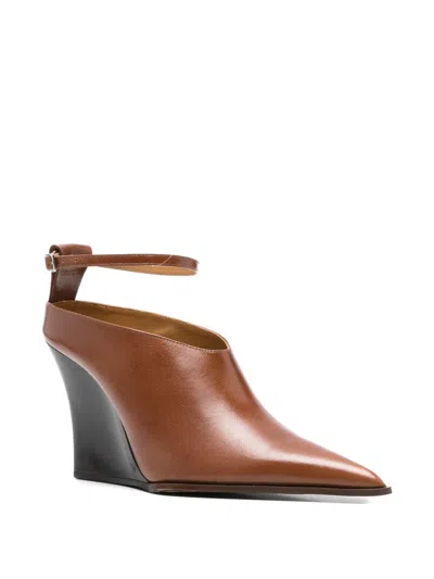 Iro Ankle-strap Pumps In Brown