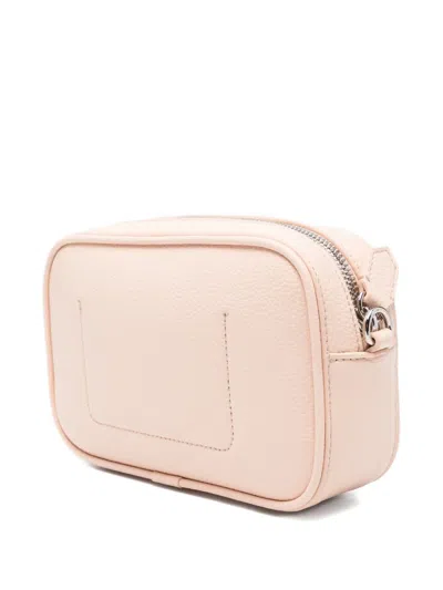 Emporio Armani Camera Shoulder Bag Adjustable Strap Design In Pink