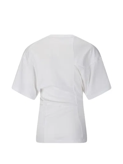 Vaquera Twisted-effect T-shirt In White