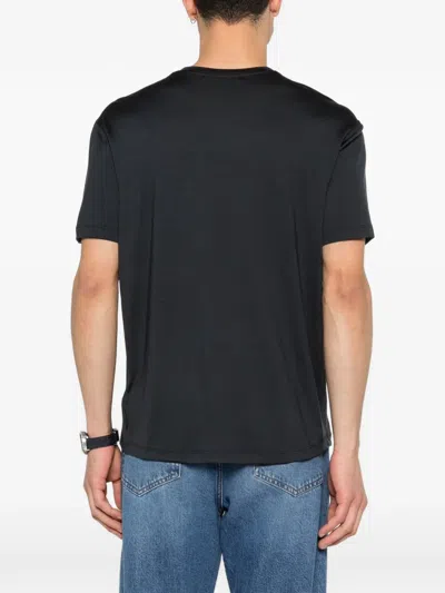 Montecore Wool T-shirt In Blue