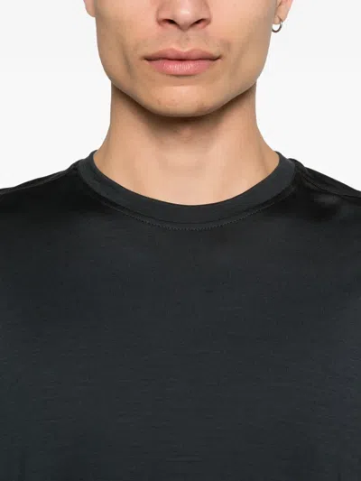 Montecore Wool T-shirt In Blue