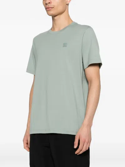 Moose Knuckles Duluth Logo T-shirt In Green