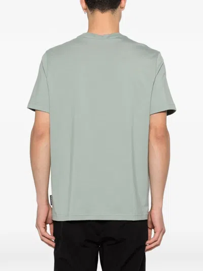 Moose Knuckles Duluth Logo T-shirt In Green