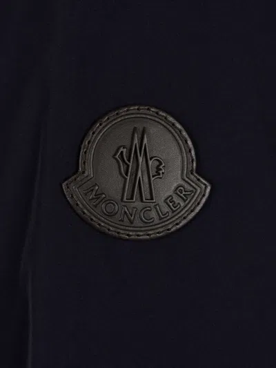 Moncler Button-up Patch-pockets Jacket In Blue