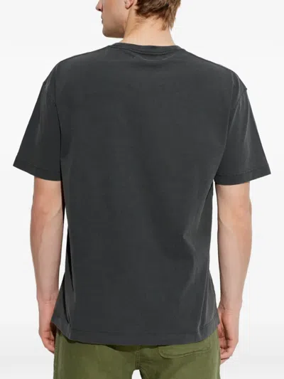 Samsoe & Samsoe Logo-detail T-shirt In Gray