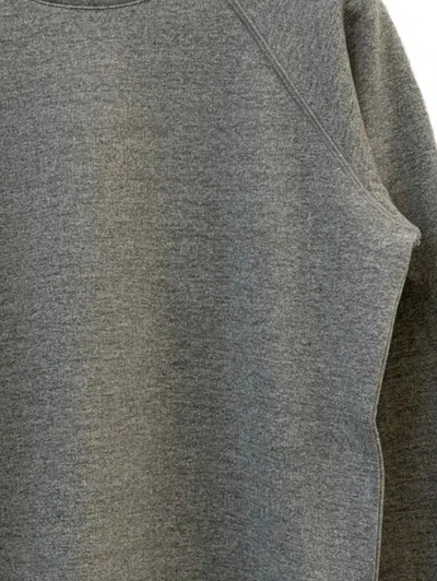 The Row Eulalia French Terry Cashmere Sweatshirt In Gray