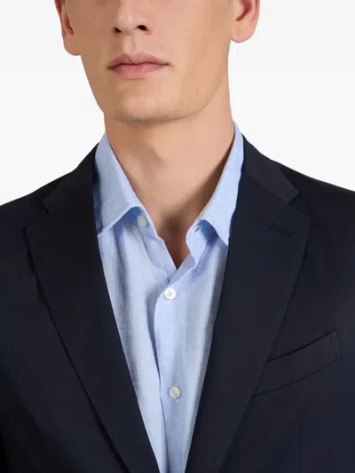 Slowear Single-breasted Blazer In Blue