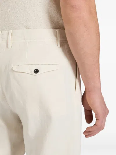 Slowear Buttoned Trousers In Neutral