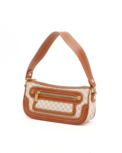 Celine Céline Macadam Shoulder Bag In Multi