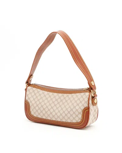 Celine Céline Macadam Shoulder Bag In Multi