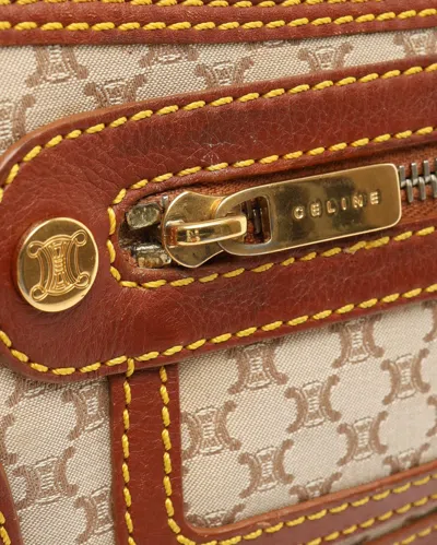 Celine Céline Macadam Shoulder Bag In Multi