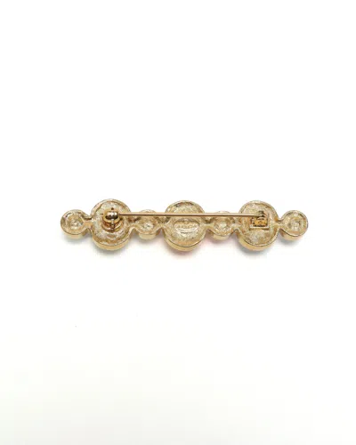 Givenchy Rhinestone Brooch In Multi