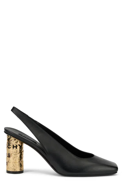 Givenchy Slingback Strap In Leather In Multi