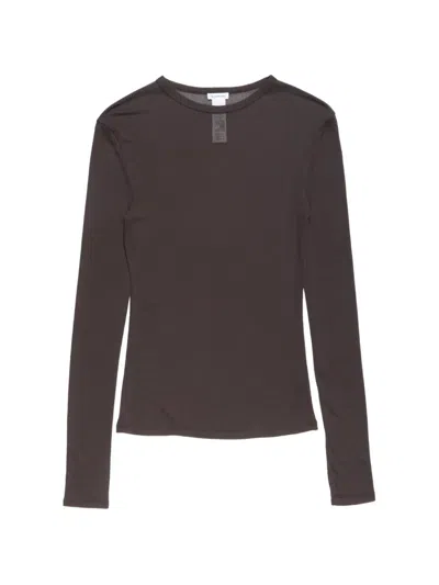 Acne Studios Long-sleeve Top In Brown