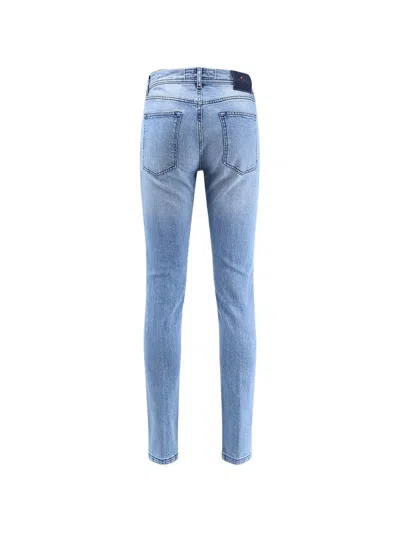 Kiton Five-pocket Jeans In Blue